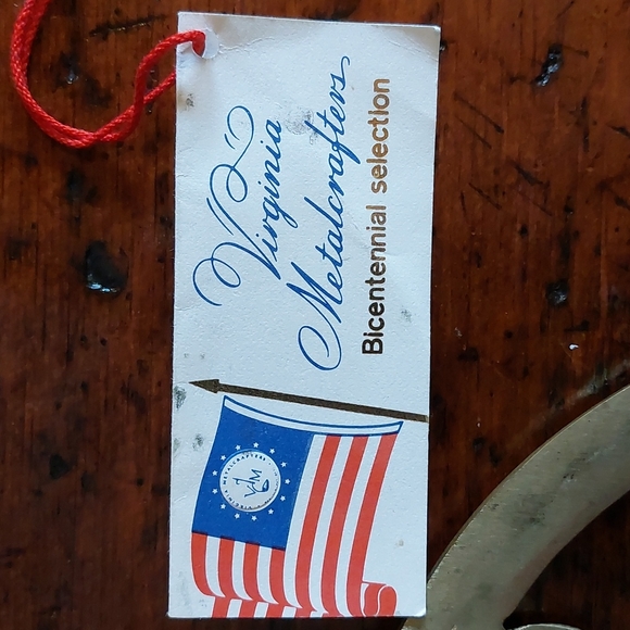 Virginia Metalcrafters Brass Door Plate, 1976 - Picture 6 of 7